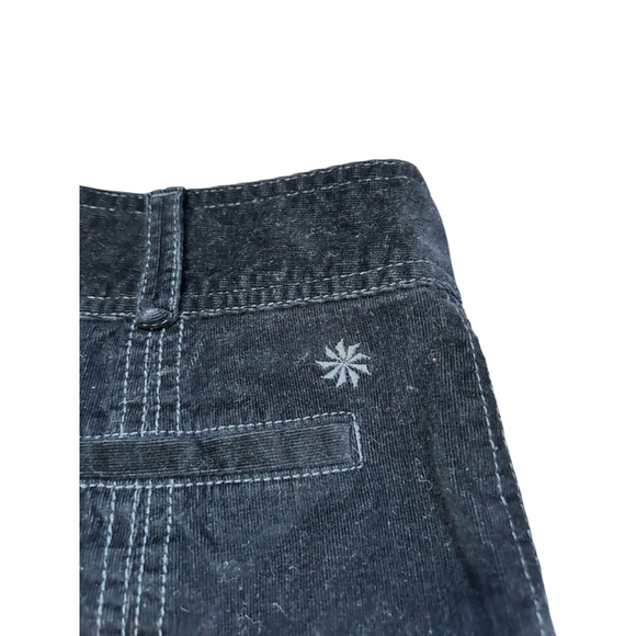 Athleta Black Corduroy Skirt Size 4 - Picture 6 of 8